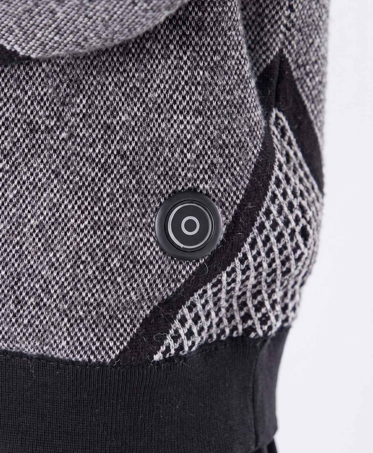 Women's Heated Knit Sweater, Thick Cotton Yarn, Crew Neck, Long Sleeve, Straight Fit, for Office, Commuting & Winter, Black